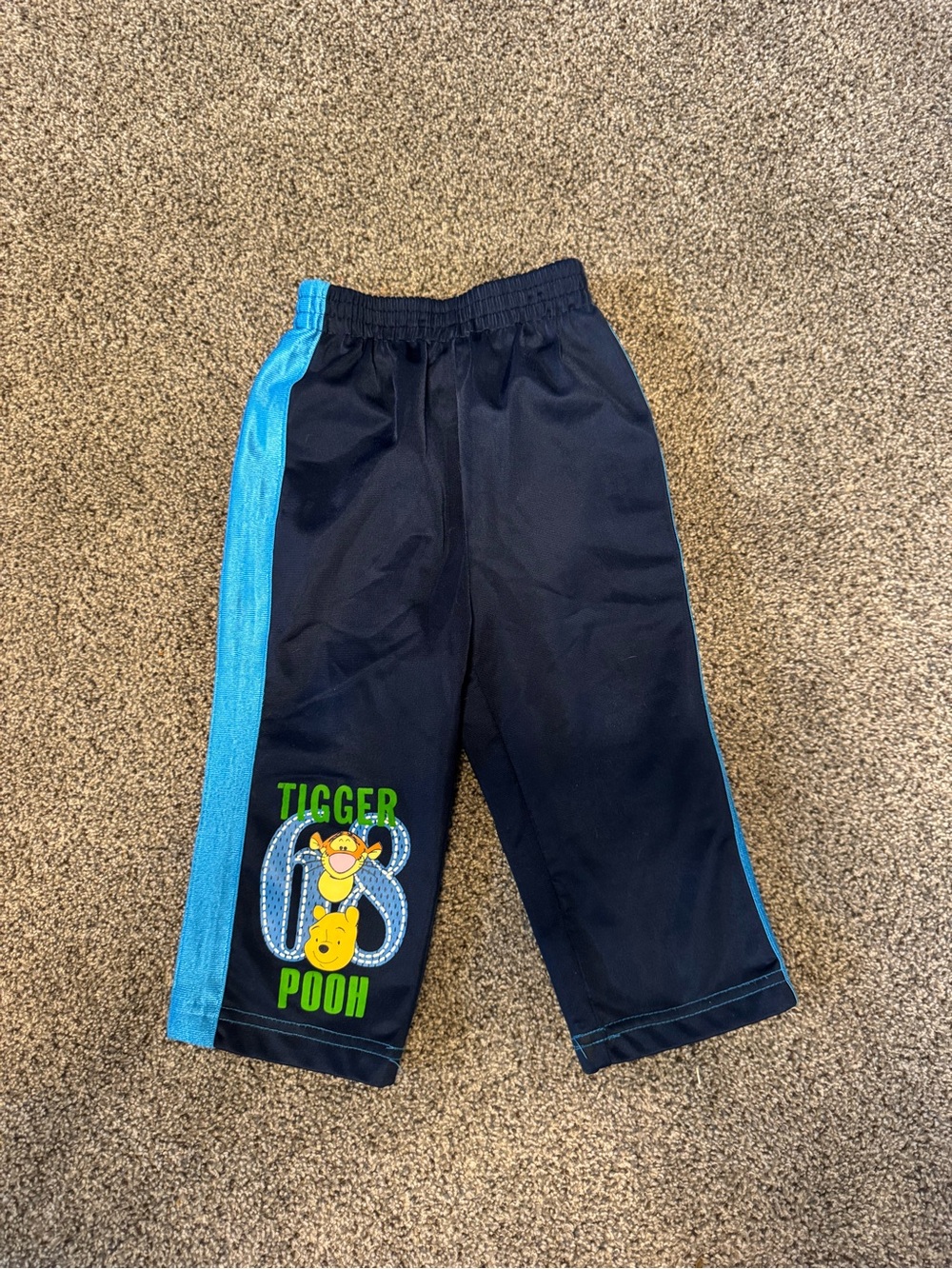 Disney Navy Blue Toddler Elastic Waist Pants